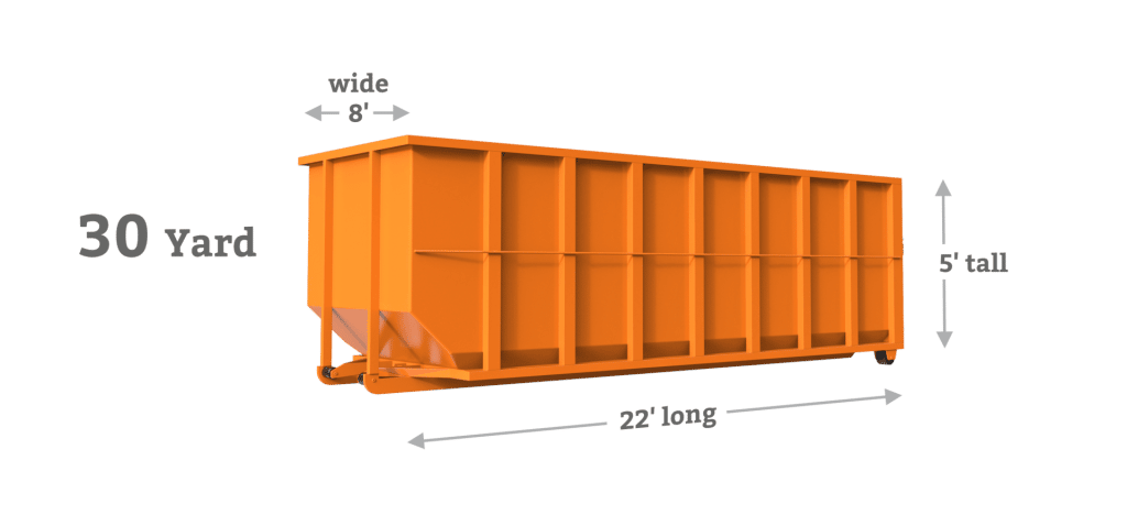 LDR Site Services 30 Yard Dumpster in Tacoma WA